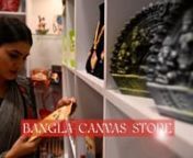 Bangla Canvas store offers a premium collection of handloom and handicraft products from Bengal. In its exclusive brand outlet in C R Park, Delhi one can experience the rich culture of Bengal browsing through the various categories of products ranging from handloom sarees, printed Tees, Bags, Jewelries, home decor, books, packaged food and delectables, art &amp; collectibles.