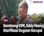 Wakil Menteri Hukum dan HAM (Wamenkumham) Edward Omar Sharif Hiariej alias Eddy Hiariej mendatangi Komisi Pemberantasan Korupsi (KPK) pada Senin (20/3/2023).&#60;br/&#62;&#60;br/&#62;Dia mengaku datang untuk memberikan klarifikasi soal dirinya bersama dua asisten pribadinya (aspri) yang dilaporkan dugaan korupsi oleh Indonesia Police Watch (IPW). Lihat selengkapnya di video.&#60;br/&#62;&#60;br/&#62;#kpk #eddyhiariej #wamenkumham #korupsi&#60;br/&#62;&#60;br/&#62;Artikel terkait:&#60;br/&#62;https://www.suara.com/news/2023/03/20/133240/sambangi-kpk-wamenkumham-eddy-hiariej-klarifikasi-soal-dugaan-korupsi-rp7-miliar-yang-dilaporkan-ipw&#60;br/&#62;&#60;br/&#62;Video Editor: Welly&#60;br/&#62;==================================&#60;br/&#62;&#60;br/&#62;Homepage: https://www.suara.com&#60;br/&#62;Facebook Fan Page: https://www.facebook.com/suaradotcom&#60;br/&#62;Instagram:https://www.instagram.com/suaradotcom/&#60;br/&#62;Twitter:https://twitter.com/suaradotcom