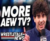 Are you excited for the new AEW show? Let us know in the comments!&#60;br/&#62;Reviewing EVERY WWE WrestleMania...In 3 Words Or Lesshttps://www.youtube.com/watch?v=7-WOiqqLt3s&#60;br/&#62;More wrestling news on https://wrestletalk.com/&#60;br/&#62;0:00 - Coming up...&#60;br/&#62;0:19 - Cody Rhodes Does A Crime&#60;br/&#62;0:48 - WWE Hall of Fame News&#60;br/&#62;3:14 - CM PUNK DEFINITELY COMING BACK TO WRESTLING FOR SURE&#60;br/&#62;3:29 - New AEW TV Show Confirmed?&#60;br/&#62;4:27 - Top AAA Star Suspended&#60;br/&#62;5:13 - Intercontinental Championship Plans&#60;br/&#62;7:10 - Cody Rhodes Wants Matt Cardona Back In WWE&#60;br/&#62;8:14 - Dragon Lee WWE Debut&#60;br/&#62;8:40 - Bray Wyatt Character Criticism&#60;br/&#62;9:09 - Arn Anderson’s Son Passes Away&#60;br/&#62;Another AEW In-Ring TV Show Confirmed? WWE Hall Of Fame Leaks! Top AAA Star Suspended &#124; WrestleTalk&#60;br/&#62;#AEW #WWE #WWEHallofFame &#60;br/&#62;&#60;br/&#62;Subscribe to WrestleTalk Podcasts https://bit.ly/3pEAEIu&#60;br/&#62;Subscribe to partsFUNknown for lists, fantasy booking &amp; morehttps://bit.ly/32JJsCv&#60;br/&#62;Subscribe to NoRollsBarredhttps://www.youtube.com/channel/UC5UQPZe-8v4_UP1uxi4Mv6A&#60;br/&#62;Subscribe to WrestleTalkhttps://bit.ly/3gKdNK3&#60;br/&#62;SUBSCRIBE TO THEM ALL! Make sure to enable ALL push notifications!&#60;br/&#62;&#60;br/&#62;Watch the latest wrestling news: https://shorturl.at/pAIV3&#60;br/&#62;Buy WrestleTalk Merch here! https://wrestleshop.com/ &#60;br/&#62;&#60;br/&#62;Follow WrestleTalk:&#60;br/&#62;Twitter: https://twitter.com/_WrestleTalk&#60;br/&#62;Facebook: https://www.facebook.com/WrestleTalk.Official&#60;br/&#62;Patreon: https://goo.gl/2yuJpo&#60;br/&#62;WrestleTalk Podcast on iTunes: https://goo.gl/7advjX&#60;br/&#62;WrestleTalk Podcast on Spotify: https://spoti.fi/3uKx6HD&#60;br/&#62;&#60;br/&#62;Written by: Pete Quinnell&#60;br/&#62;Presented by: Pete Quinnell&#60;br/&#62;Thumbnail by: Brandon Syres&#60;br/&#62;Image Sourcing by: Brandon Syres&#60;br/&#62;&#60;br/&#62;About WrestleTalk:&#60;br/&#62;Welcome to the official WrestleTalk YouTube channel! WrestleTalk covers the sport of professional wrestling - including WWE TV shows (both WWE Raw &amp; WWE SmackDown LIVE), PPVs (such as Royal Rumble, WrestleMania &amp; SummerSlam), AEW All Elite Wrestling, Impact Wrestling, ROH, New Japan, and more. Subscribe and enable ALL notifications for the latest wrestling WWE reviews and wrestling news.&#60;br/&#62;&#60;br/&#62;Sources used for research: